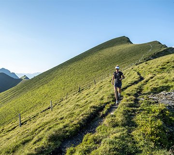 Trail running in Gastein